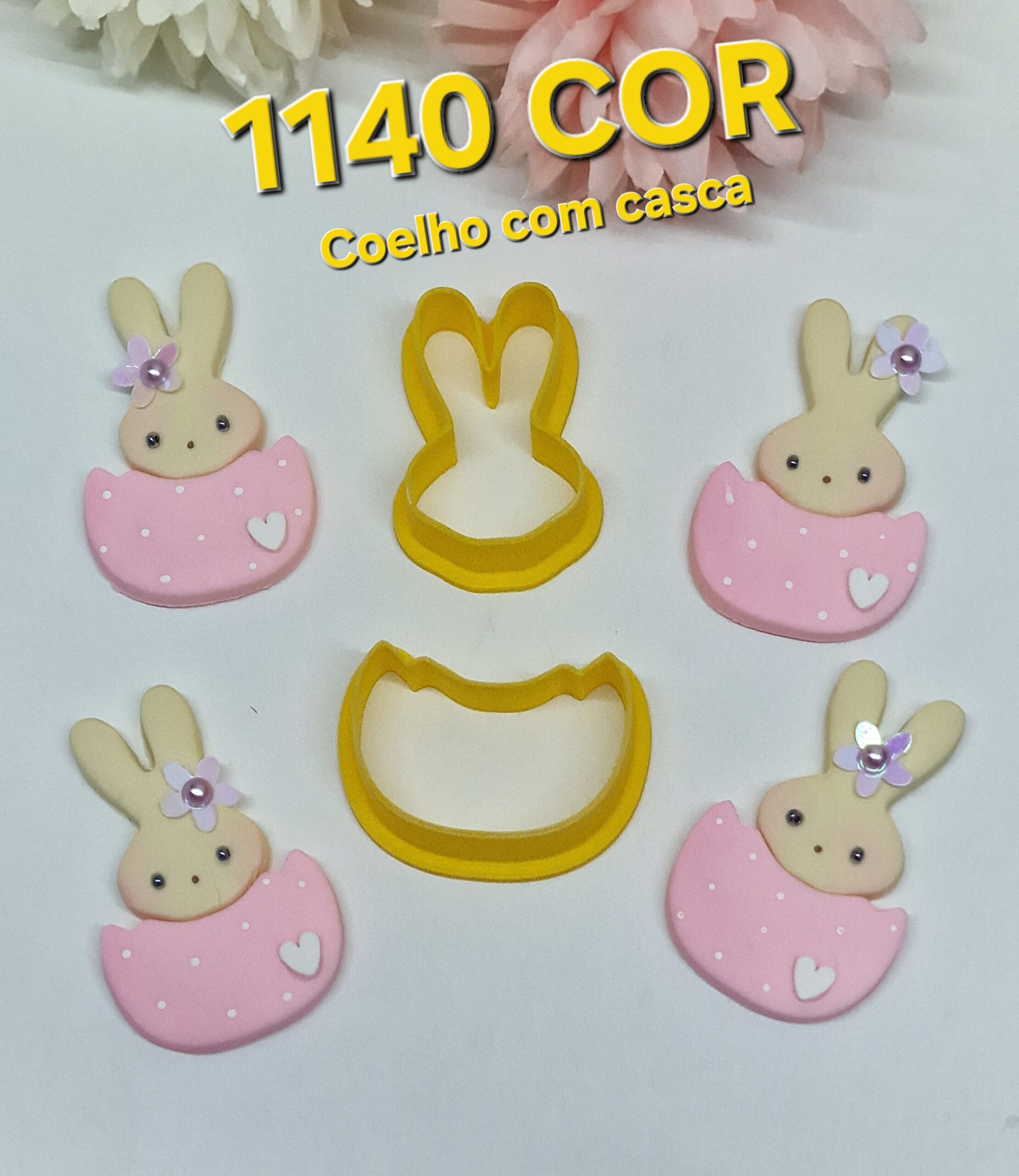 1140 Cortador Coelho com casca