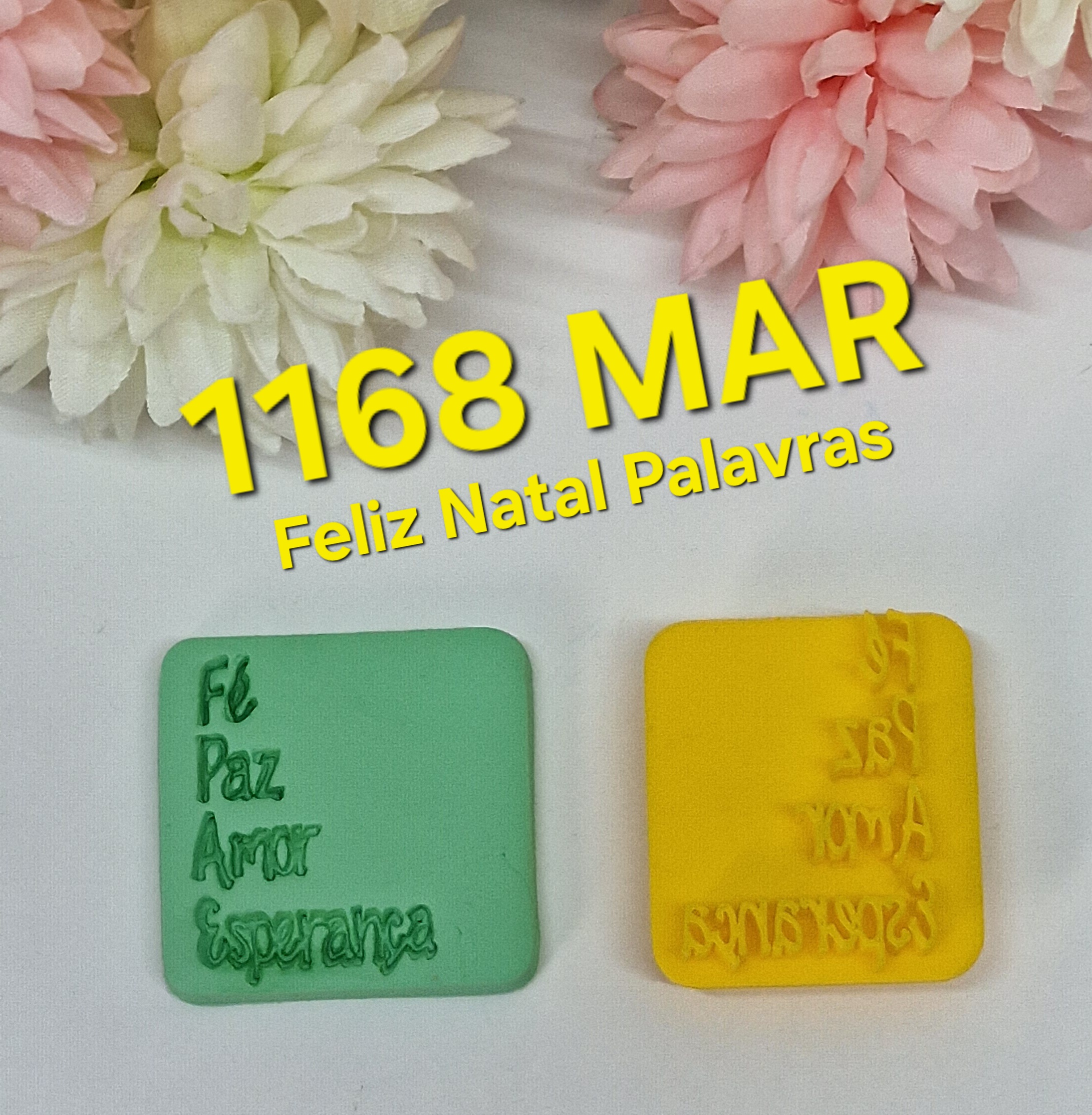 1168 Feliz Natal Palavras