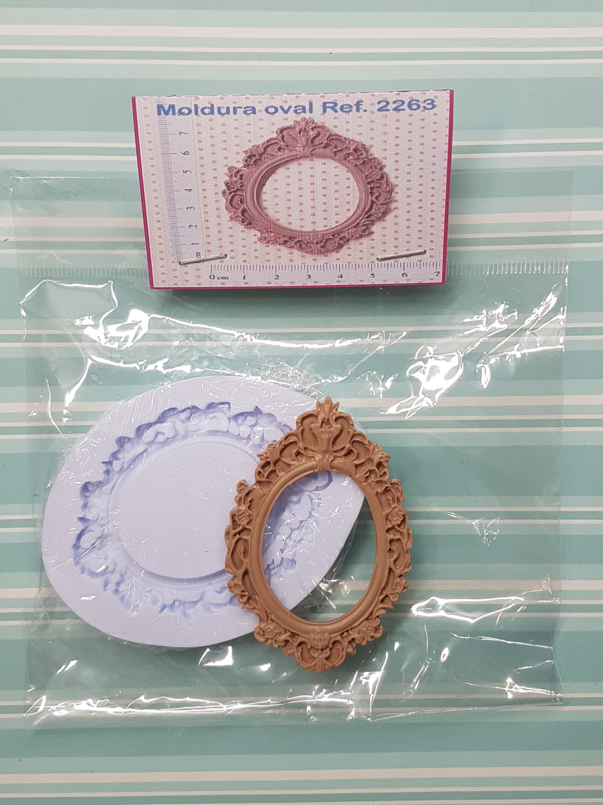 2263 - Moldura Oval