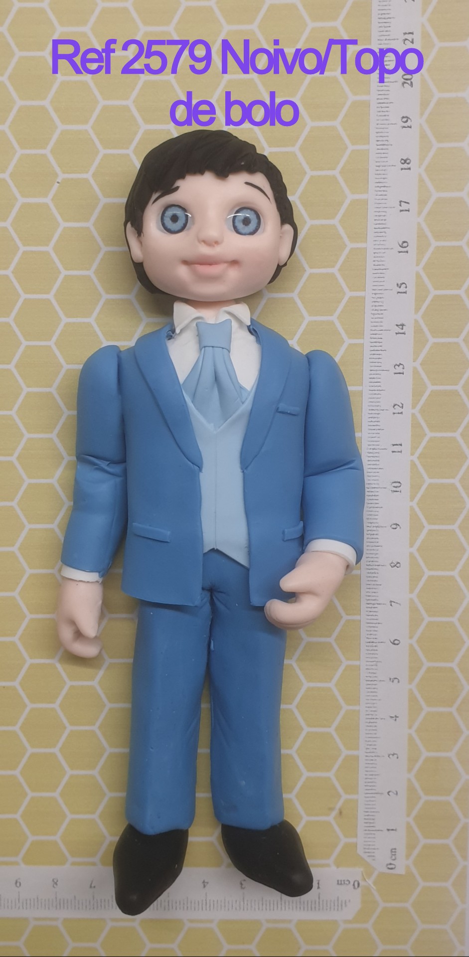 2579 Noivo Topo de bolo