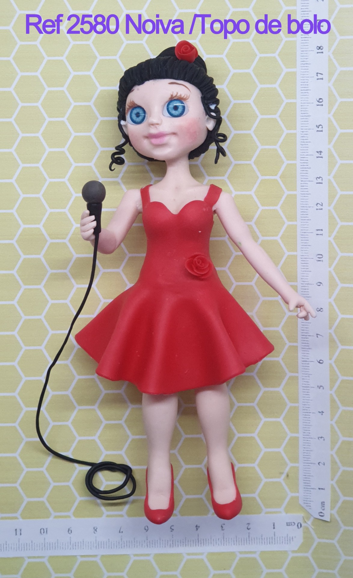 2580 Topo de bolo Noiva