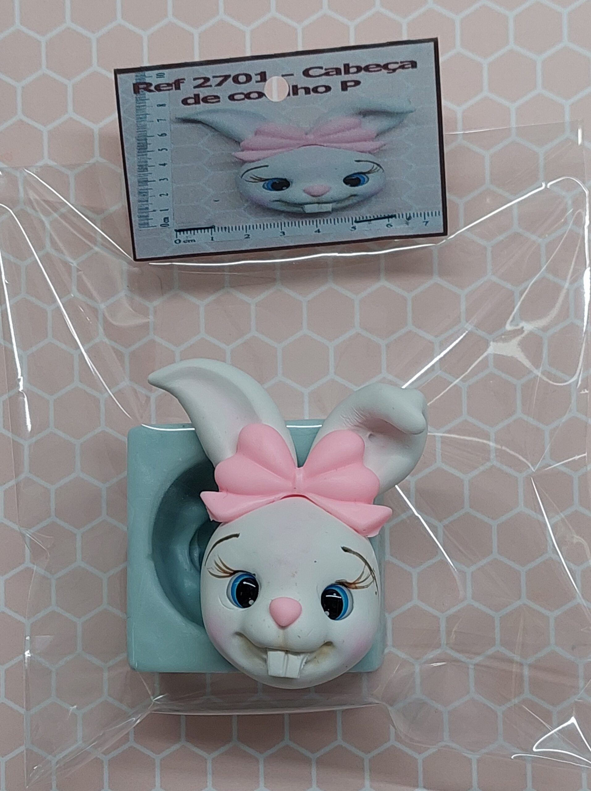 2701 Cabeça de coelho P Pascoa