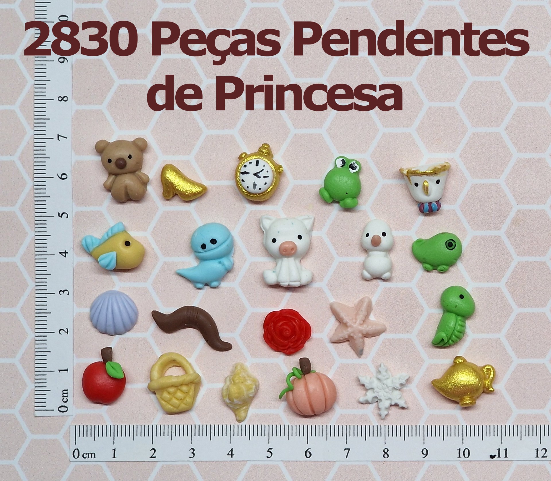 2830 Pecas Pendentes de princesa.