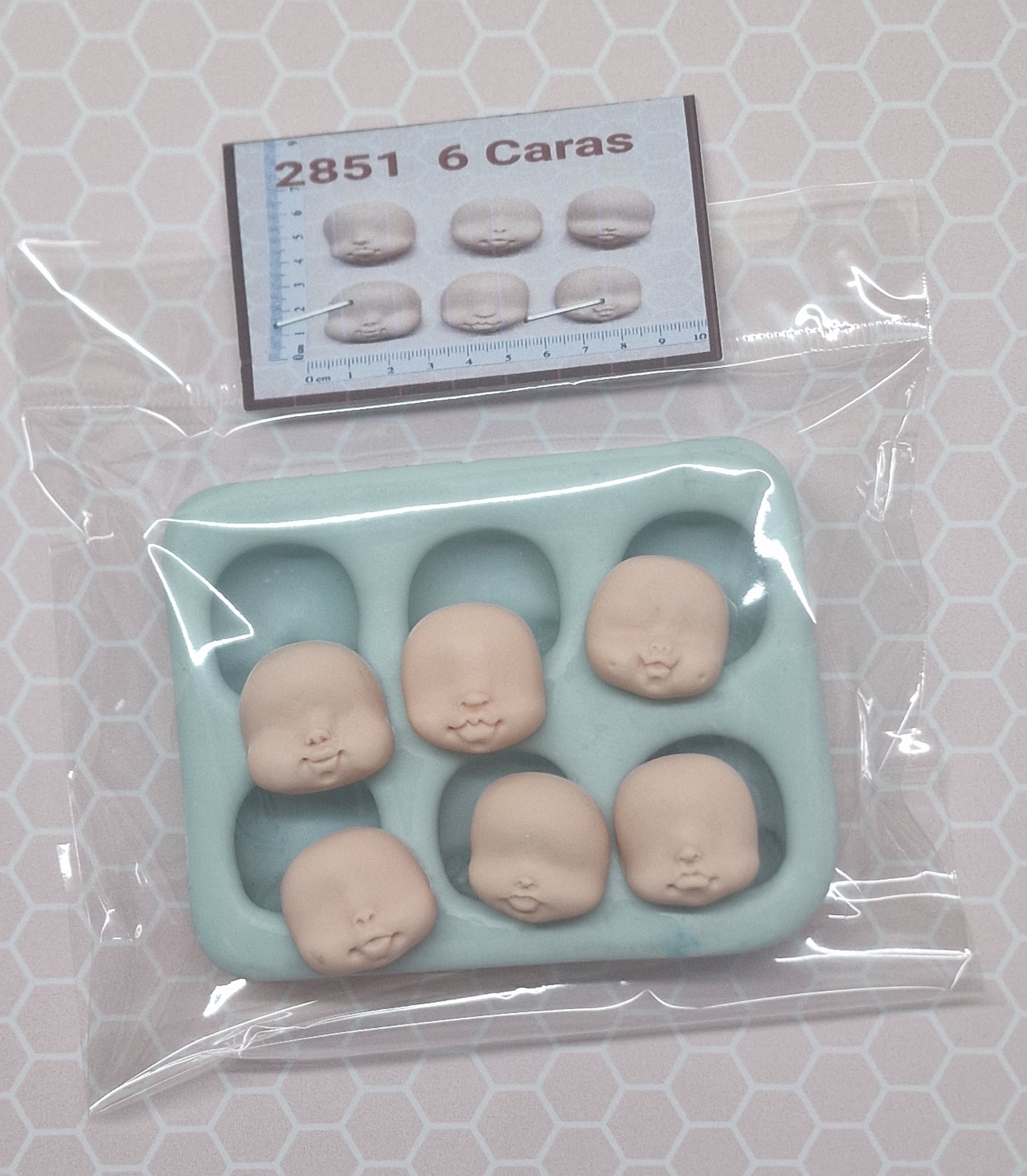 2851 6 Caras Cabeça