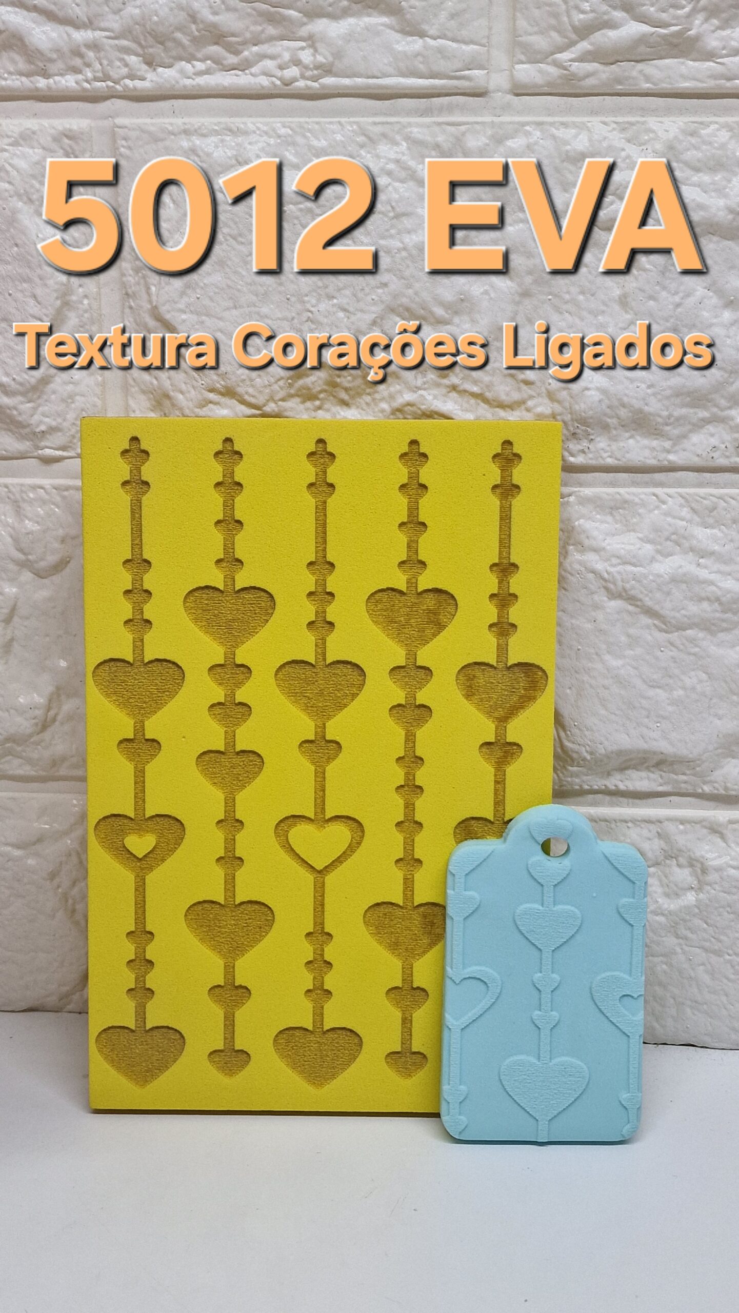 5012 Textura Coracoes Ligados