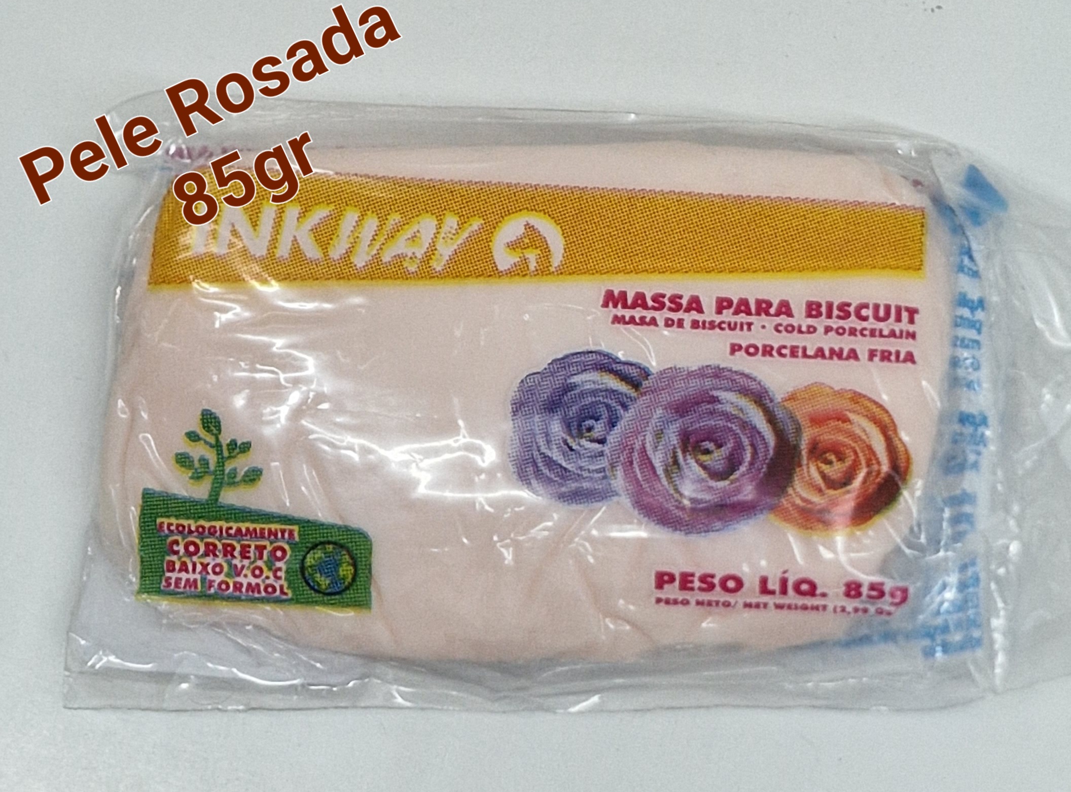 Massa Biscuit Pele Rosada