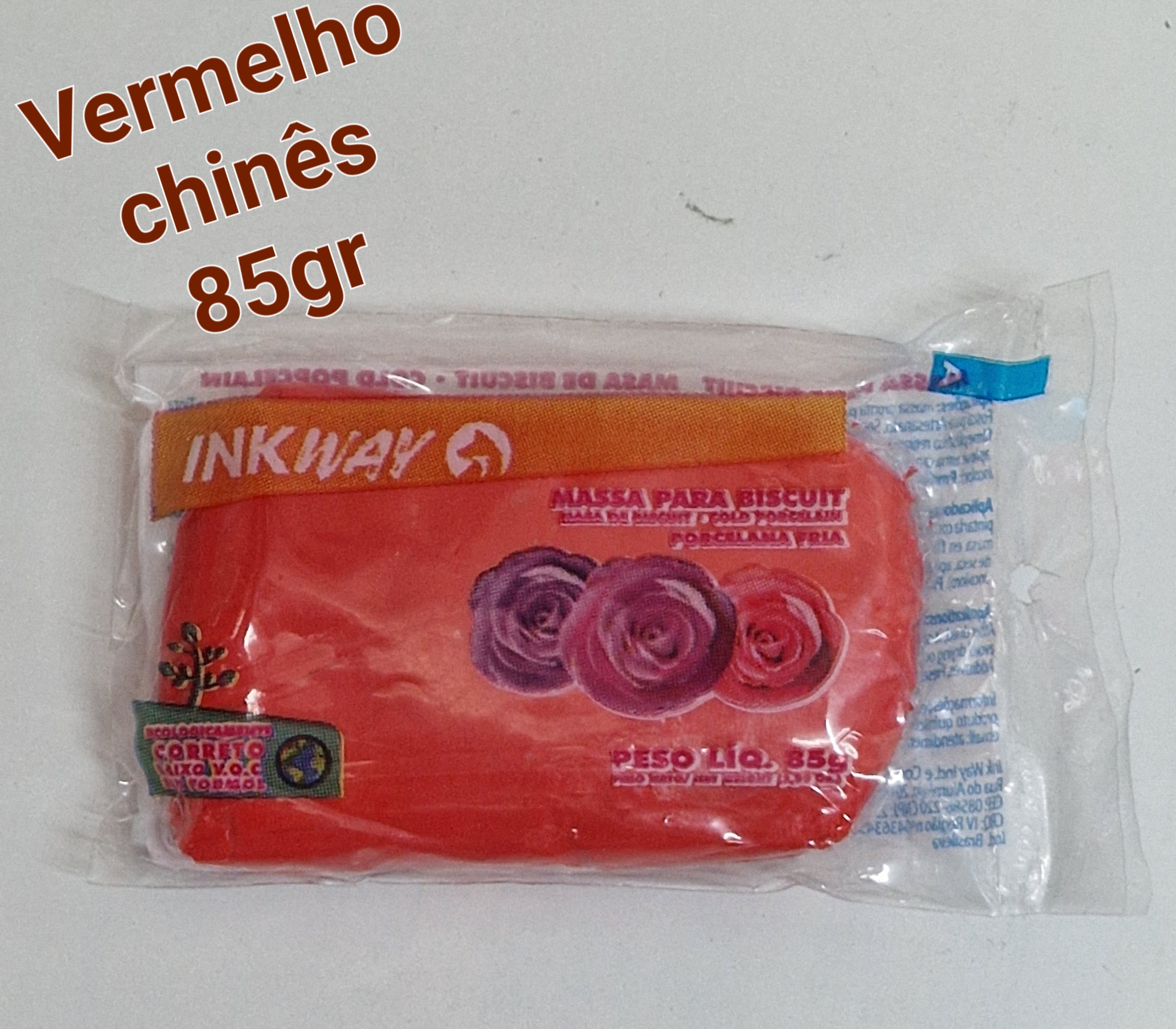 Massa Biscuit Vermelho chines